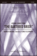 Opening Chorus from the Bartered Br SSAA choral sheet music cover